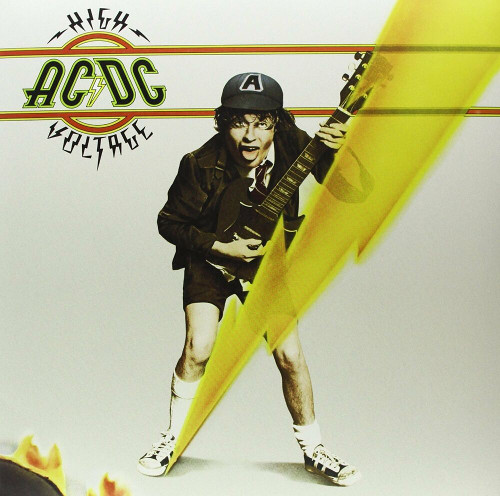 AC/DC's "High Voltage" album cover. [Formatted]