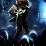 Movie poster for Aliens.