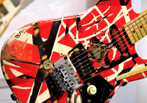 Eddie Van Halen's "Frankenstein" guitar. [Formatted]