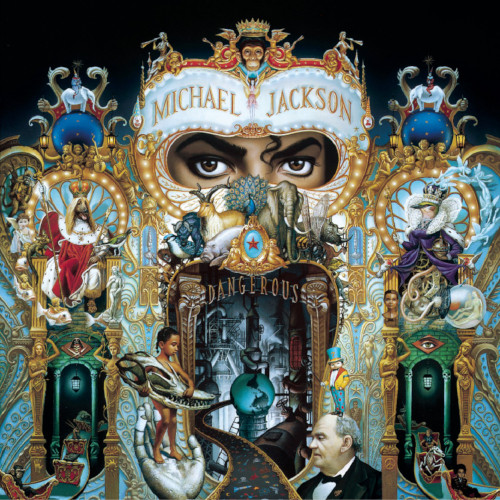 Michael Jackson's "Dangerous" album cover. [Formatted]