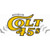 Redding Colt 45s logo over baseball seams. [Formatted 50x50]