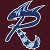 Redding Ringtails "R" logo on maroon background. [Icon]