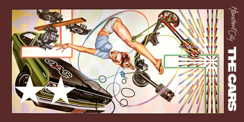 The Cars' "Heartbeat City" album cover. [Formatted]