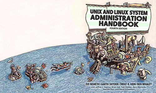 Book cove for "Unix and Linux System Administration Handbook" by Nemeth et al. [Formatted]